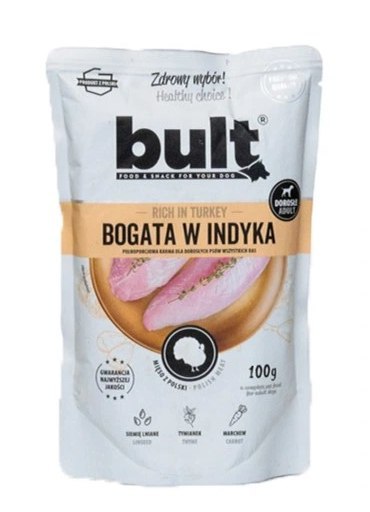 BULT SASZETKA MIELONKA BOGATA W INDYKA 100g
