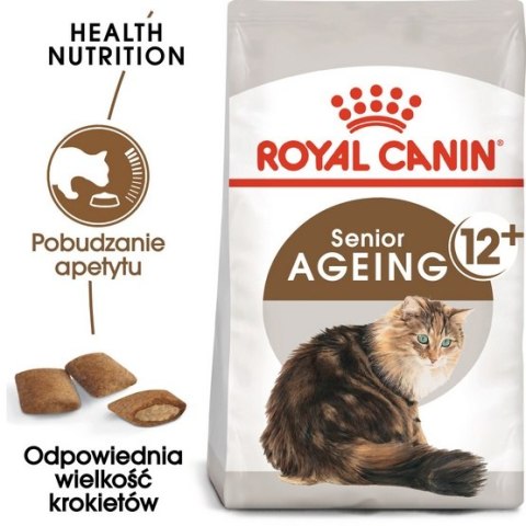 Royal Canin Ageing +12 karma sucha dla kotów dojrzałych 400g Royal Canin Ageing +12 karma sucha dla kotów dojrzałych 400g