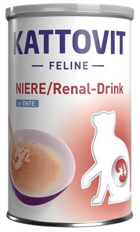 Kattovit Feline Drink Niere/Renal kaczka napój 135ml Kattovit Feline Drink Niere/Renal kaczka napój 135ml