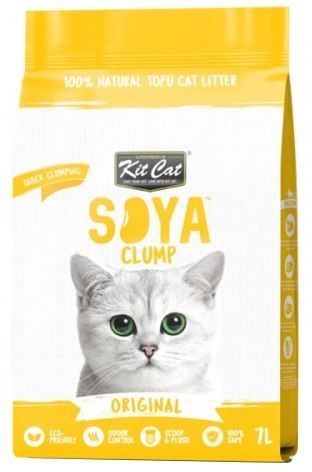 Kit Cat Żwirek ECO SoyaClump Original 7L / 2,5kg Kit Cat Żwirek ECO SoyaClump Original 7L / 2,5kg