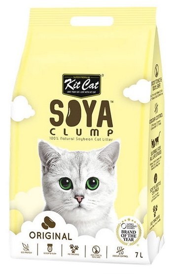 Kit Cat Żwirek ECO SoyaClump Original 7L / 2,5kg Kit Cat Żwirek ECO SoyaClump Original 7L / 2,5kg