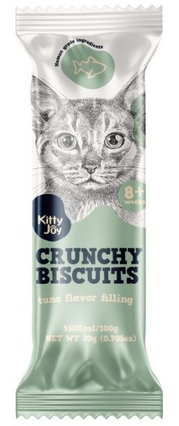 Kitty Joy Crunchy Biscuits Tuńczyk 20g Kitty Joy Crunchy Biscuits Tuńczyk 20g