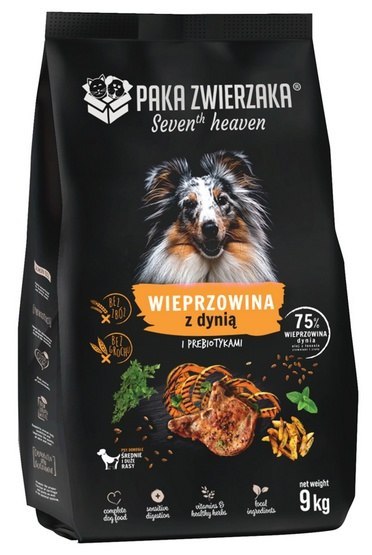 Paka Zwierzaka Seventh Heaven Wieprzowina z dynią L 9kg Paka Zwierzaka Seventh Heaven Wieprzowina z dynią L 9kg