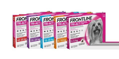 FRONTLINE Tri-Act Dla Psów 3x6ml
