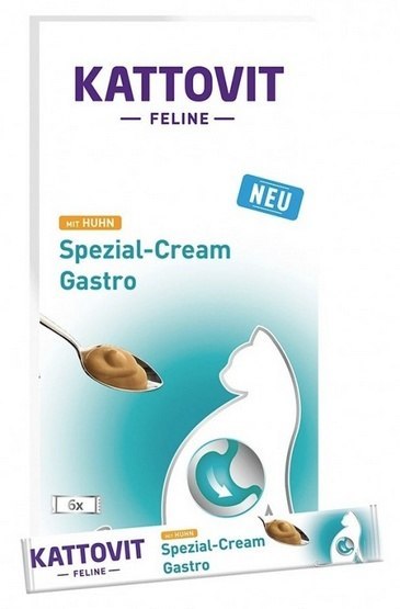 Kattovit Feline Pasta Gastro Cream 90g (6x15g) Kattovit Feline Pasta Gastro Cream 90g (6x15g)