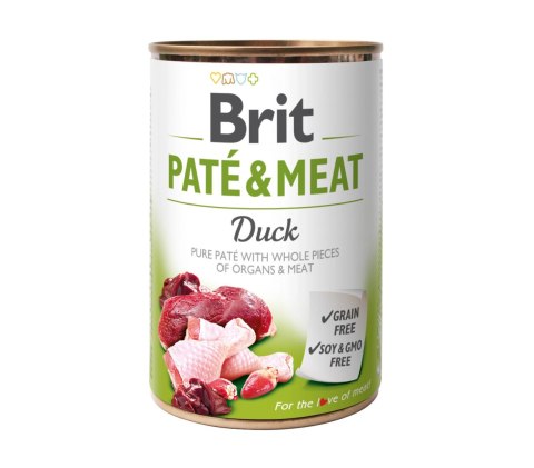 Brit Pate & Meat Z Kaczką 400g Brit Pate & Meat Z Kaczką 400g