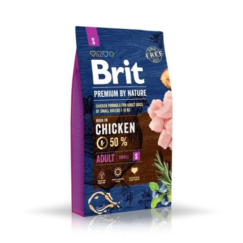 Brit Premium By Nature Adult S Z Kurczakiem 8kg Brit Premium By Nature Adult S Z Kurczakiem 8kg