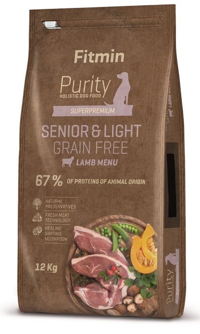 Fitmin Purity Senior Grainfree Light Lamb 12kg Fitmin Purity Senior Grainfree Light Lamb 12kg