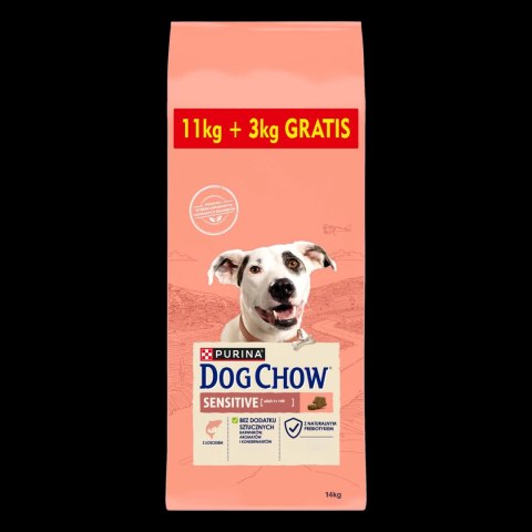 Purina Dog Chow Sensitive Adult Z Łososiem 14kg Purina Dog Chow Sensitive Adult Z Łososiem 14kg