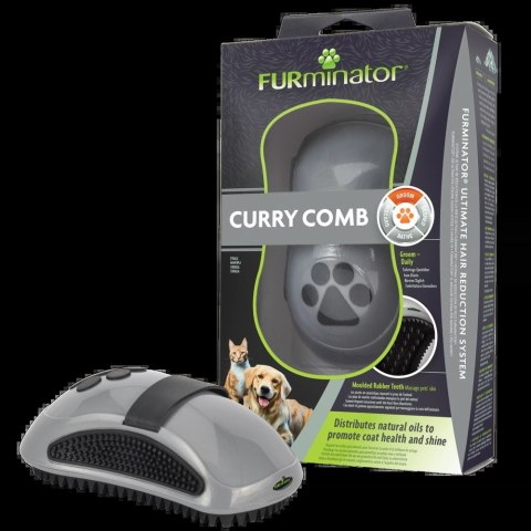 FURMINATOR Curry Comb Gumowe Zgrzebło FURMINATOR Curry Comb Gumowe Zgrzebło