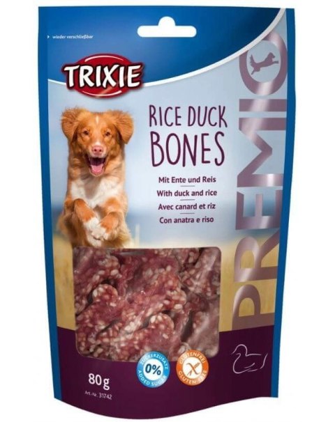 Trixie PREMIO Kości Z Kaczką I Ryżem 80g Trixie PREMIO Kości Z Kaczką I Ryżem 80g