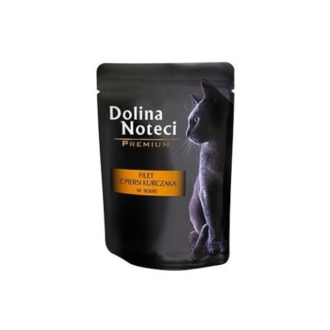 Dolina Noteci Premium Dla Kota Filet Z Piersi Kurczaka W Sosie 85g Dolina Noteci Premium Dla Kota Filet Z Piersi Kurczaka W Sosie 85g