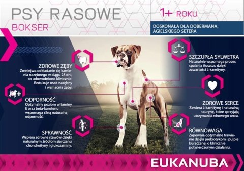 Eukanuba Adult Boxer Chicken 12kg Eukanuba Adult Boxer Chicken 12kg