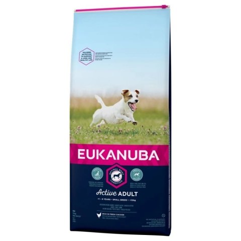 Eukanuba Adult Small Breed Chicken 15kg Eukanuba Adult Small Breed Chicken 15kg