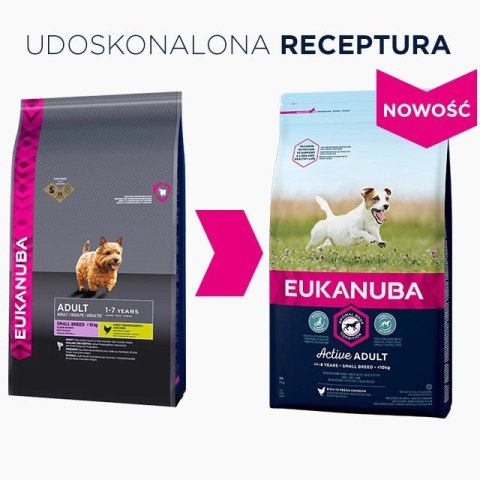 Eukanuba Adult Small Breed Chicken 15kg Eukanuba Adult Small Breed Chicken 15kg