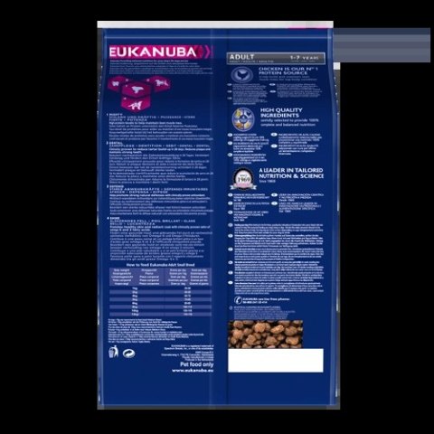 Eukanuba Adult Small Breed Chicken 15kg Eukanuba Adult Small Breed Chicken 15kg