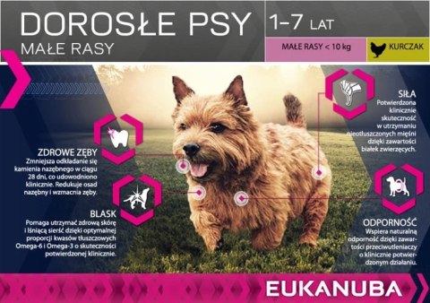 Eukanuba Adult Small Breed Chicken 15kg Eukanuba Adult Small Breed Chicken 15kg