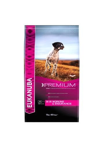 Eukanuba Dog Dry Premium Working & Endurance Chicken Bag 15kg Eukanuba Dog Dry Premium Working & Endurance Chicken Bag 15kg