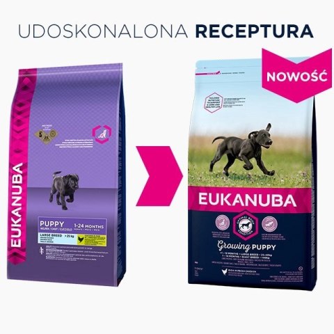 Eukanuba Puppy&Junior Large Breed 15kg Eukanuba Puppy&Junior Large Breed 15kg