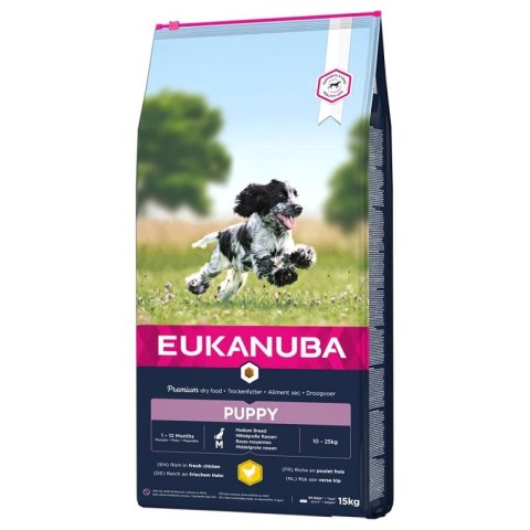 Eukanuba Puppy&Junior Medium Breed 15kg Eukanuba Puppy&Junior Medium Breed 15kg