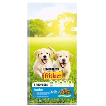 PURINA Friskies Junior Z Kurczakiem Mlekiem I Warzywami 15kg PURINA Friskies Junior Z Kurczakiem Mlekiem I Warzywami 15kg