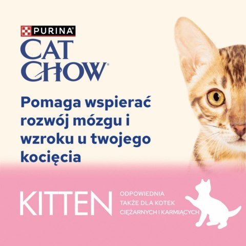 CAT CHOW Kitten Mokra karma dla kociąt z jagnięciną i cukinią w sosie 85 g CAT CHOW Kitten Mokra karma dla kociąt z jagnięciną i cukinią w sosie 85 g