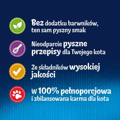 Felix Fantastic Karma dla kotów rybne smaki w galaretce 340 g (4 x 85 g)