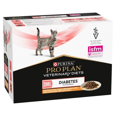 PRO PLAN Veterinary Diets Diabetes Karma dla kotów 10x 85 g Kontrola cukru