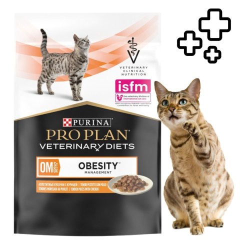 PRO PLAN Veterinary Diets Obesity Management Karma dla kotów 85 g