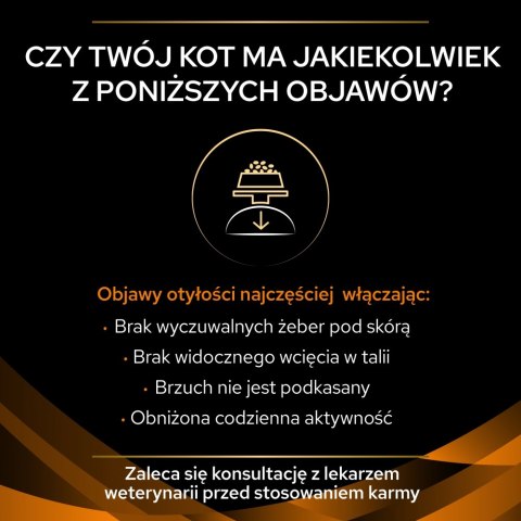 PRO PLAN Veterinary Diets Obesity Management Karma dla kotów 85 g