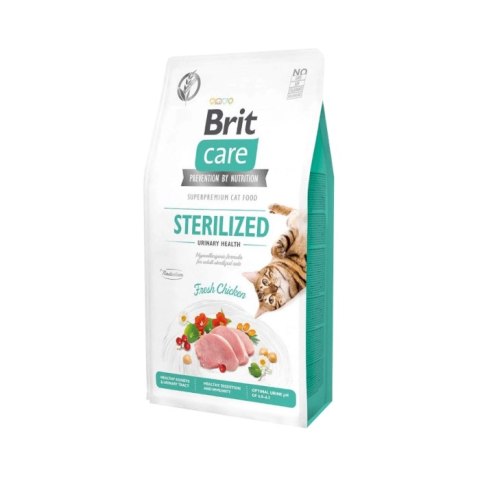 Brit Care Cat Grain-Free Sterilised Urinary Health Z Kurczakiem 7kg Brit Care Cat Grain-Free Sterilised Urinary Health Z Kurczakiem 7kg