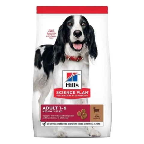 Hill's SP Science Plan Canine Adult Medium Breed Jagnięcina I Ryż 14kg Hill's SP Science Plan Canine Adult Medium Breed Jagnięcina I Ryż 14kg