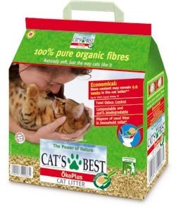 JRS Cats Best Eko Plus - Żwirek Drewniany Zbrylający 5l / 2,1kg JRS Cats Best Eko Plus - Żwirek Drewniany Zbrylający 5l / 2,1kg