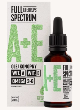 Cosma Cannabis Full Spectrum Witamina A+E 30ml