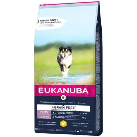 Eukanuba Puppy Large Grain Free Chicken 12kg Eukanuba Puppy Large Grain Free Chicken 12kg
