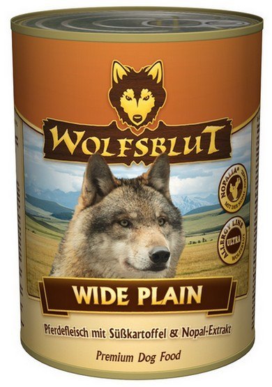 Wolfsblut Dog Wide Plain - konina i bataty puszka 395g Wolfsblut Dog Wide Plain - konina i bataty puszka 395g