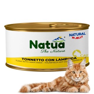 KARMA MOKRA DLA KOTA Natua puszka 85g Natural tuńczyk z mahi mahi WŁOSKA
