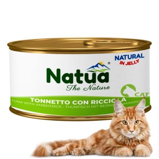 KARMA MOKRA DLA KOTA Natua puszka 85g Natural tuńczyk z seriolą w galaretce