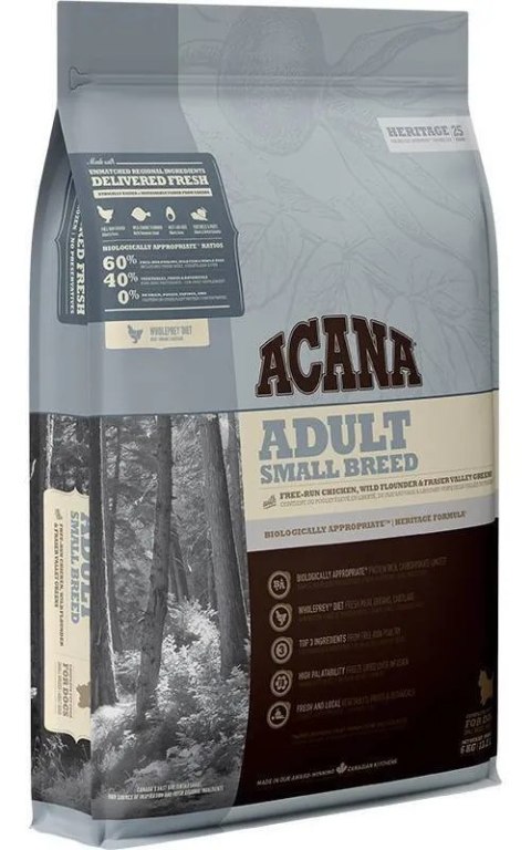 Acana Heritage Adult Small Breed 6kg Acana Heritage Adult Small Breed 6kg