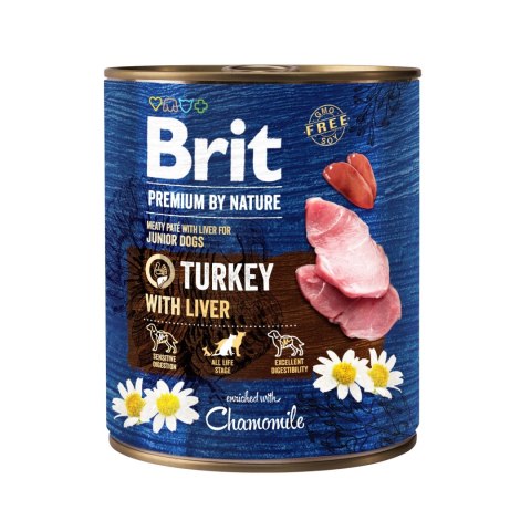 Brit Premium By Nature Turkey With Liver 800g Brit Premium By Nature Turkey With Liver 800g