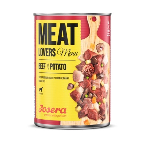 JOSERA Meat Lovers Menu Wołowina Z Ziemniakami 400g JOSERA Meat Lovers Menu Wołowina Z Ziemniakami 400g