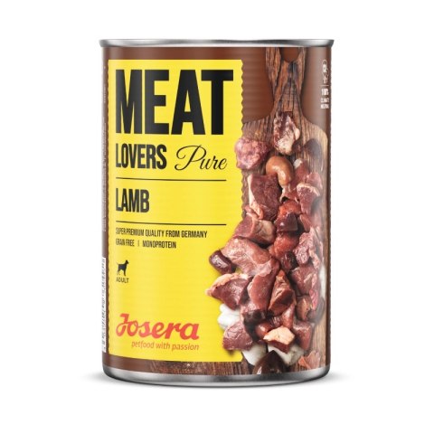 JOSERA Meat Lovers Pure Jagnięcina 800g JOSERA Meat Lovers Pure Jagnięcina 800g