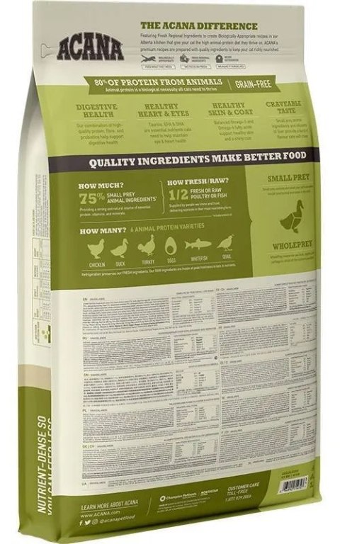 Acana Grasslands Cat 4,5kg Acana Grasslands Cat 4,5kg