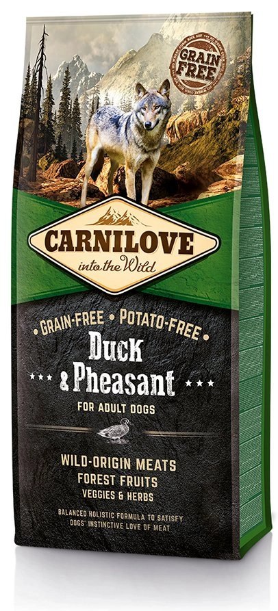 Carnilove Duck & Pheasant For Adult 12kg Carnilove Duck & Pheasant For Adult 12kg