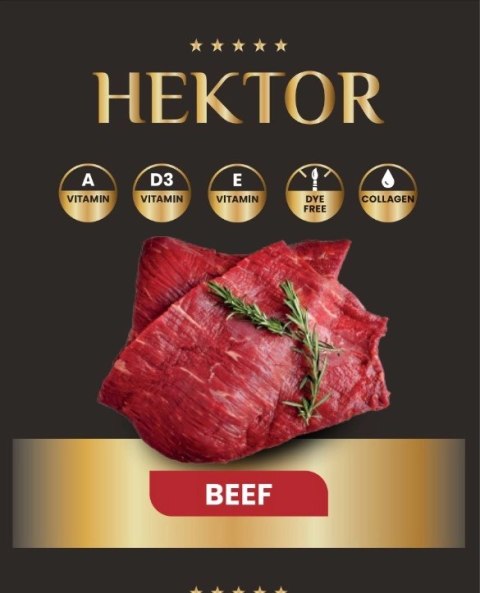 Karma Premium Hektor Baton Dla Psa Z Wołowiną 900g Karma Premium Hektor Baton Dla Psa Z Wołowiną 900g