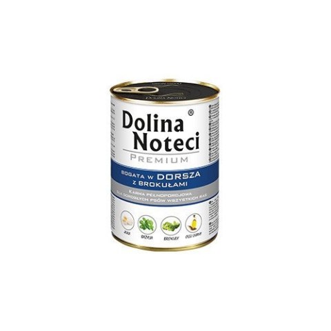 Dolina Noteci Premium bogata w dorsza z brokułami 400g Dolina Noteci Premium bogata w dorsza z brokułami 400g