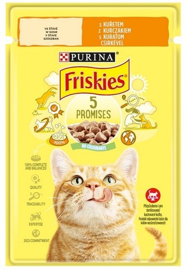 Friskies Kurczak saszetka 85g Friskies Kurczak saszetka 85g
