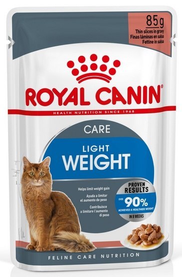 Royal Canin Light Weight Care w sosie karma mokra dla kotów dorosłych z tendencją do nadwagi saszetka 85g Royal Canin Light Weight Care w sosie karma mokra dla kotów dorosłych z tendencją do nadwagi saszetka 85g