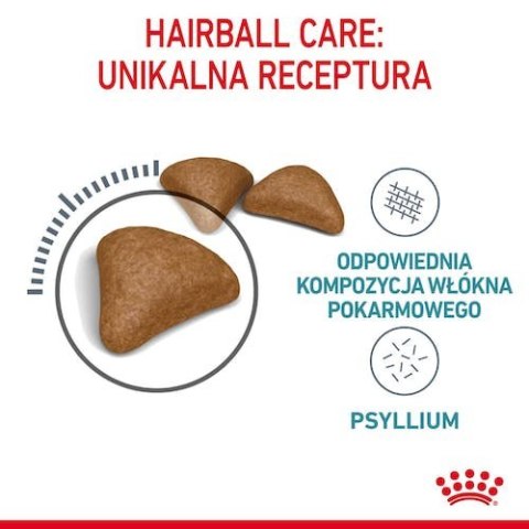 Royal Canin Hairball Care karma sucha dla kotów dorosłych, eliminacja kul włosowych 400g Royal Canin Hairball Care karma sucha dla kotów dorosłych, eliminacja kul włosowych 400g