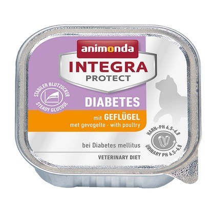 Animonda Integra Protect Diabetes dla kota - z drobiem tacka 100g Animonda Integra Protect Diabetes dla kota - z drobiem tacka 100g